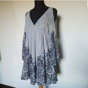 Free People cold shoulder tunic
